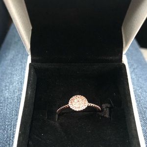 Rose Gold Pandora ring